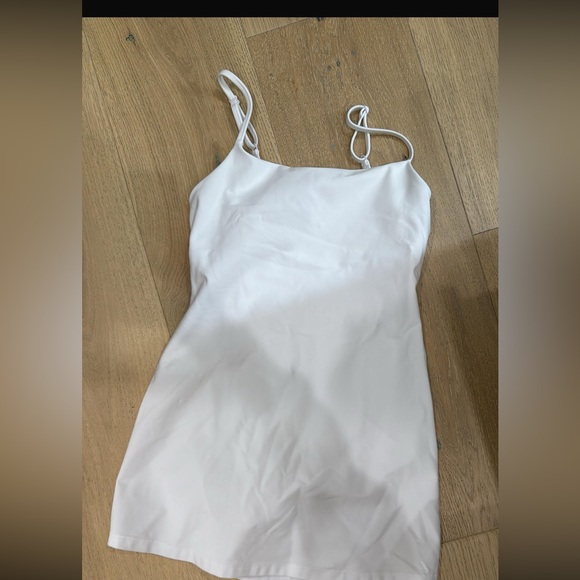 ALO Yoga White Strapless Dress - Picture 1 of 2